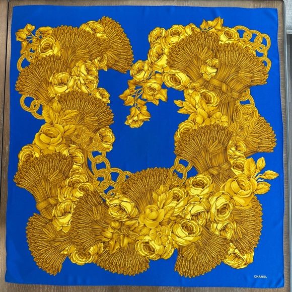 Authentic Chanel Scarf - Picture 1 of 8